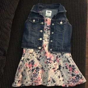 Old Navy flowered dress